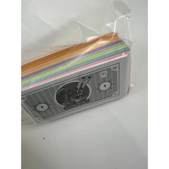 2005 Monopoly Spongebob SquarePants Edition Hasbro Nickelodeon Game Complete - Picture 8 of 9